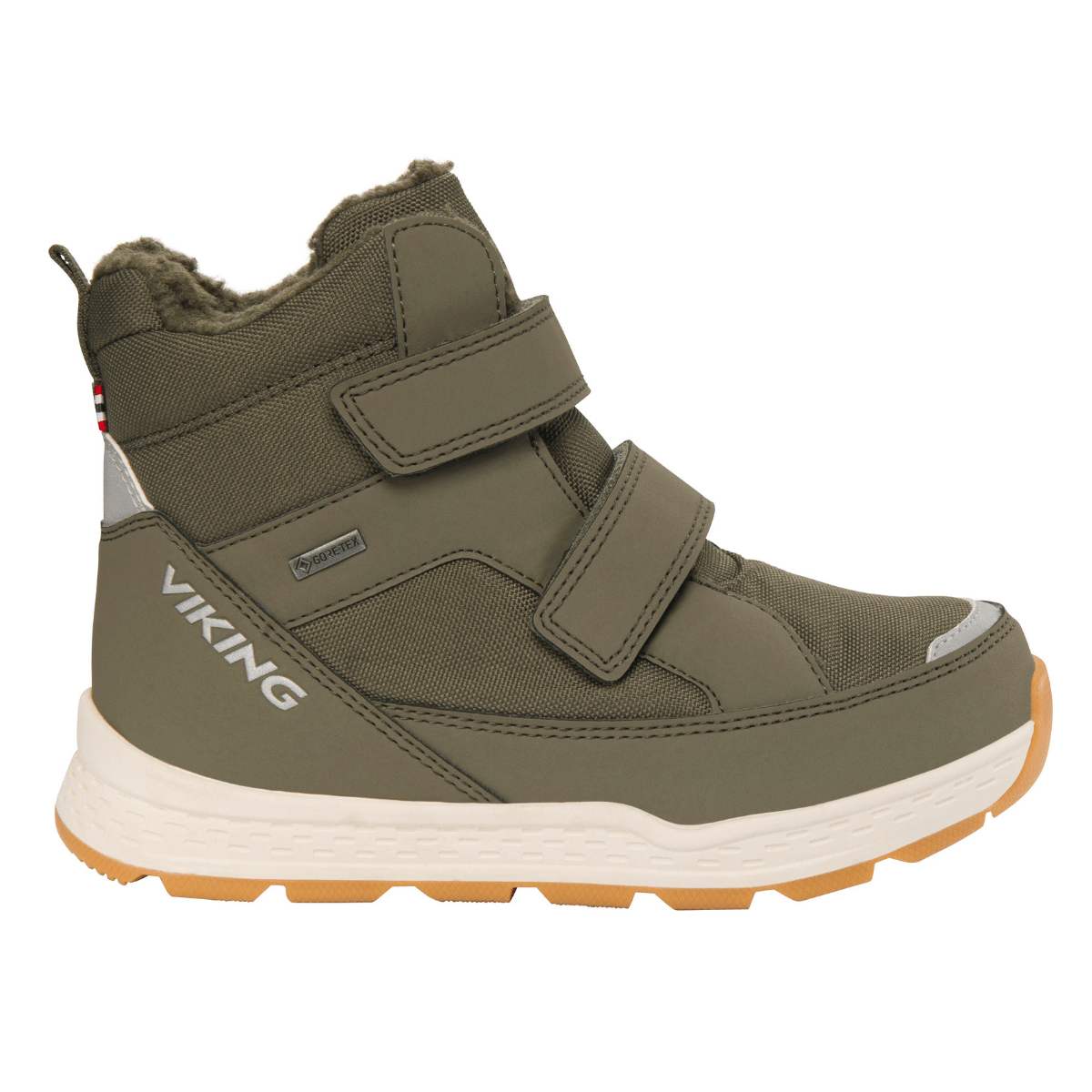 Viking - Vintersko Espo Warm GTX 2V Olive - Guttelus.no