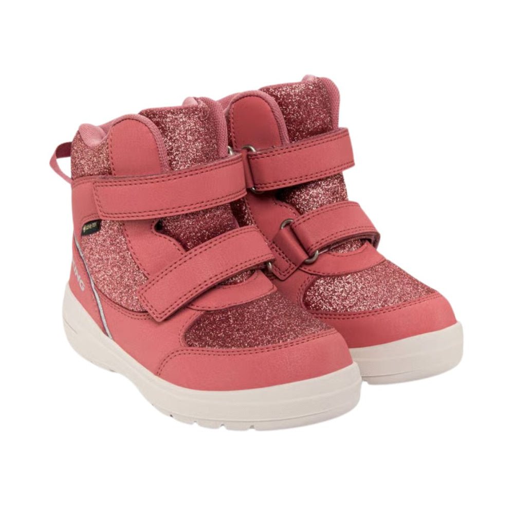 Viking - Vintersko Fun Glitter Warm GTX 2V Pink - Guttelus.no