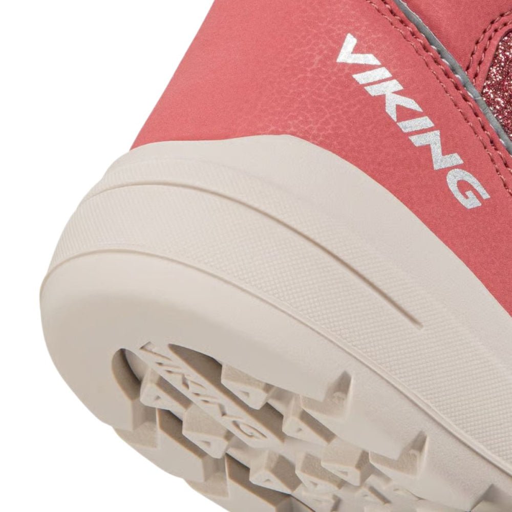 Viking - Vintersko Fun Glitter Warm GTX 2V Pink - Guttelus.no