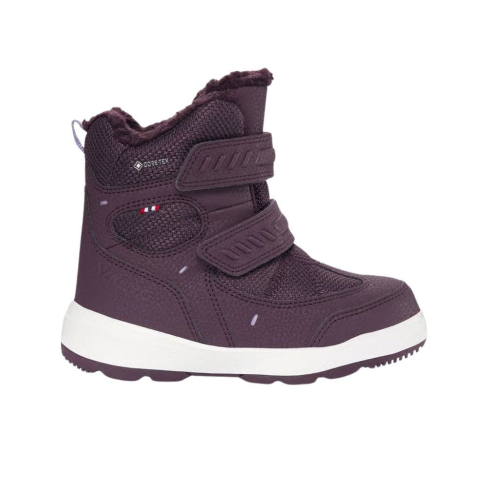 Viking - Vintersko Toasty Warm GTX 2V Grape/ Lilac - Guttelus.no