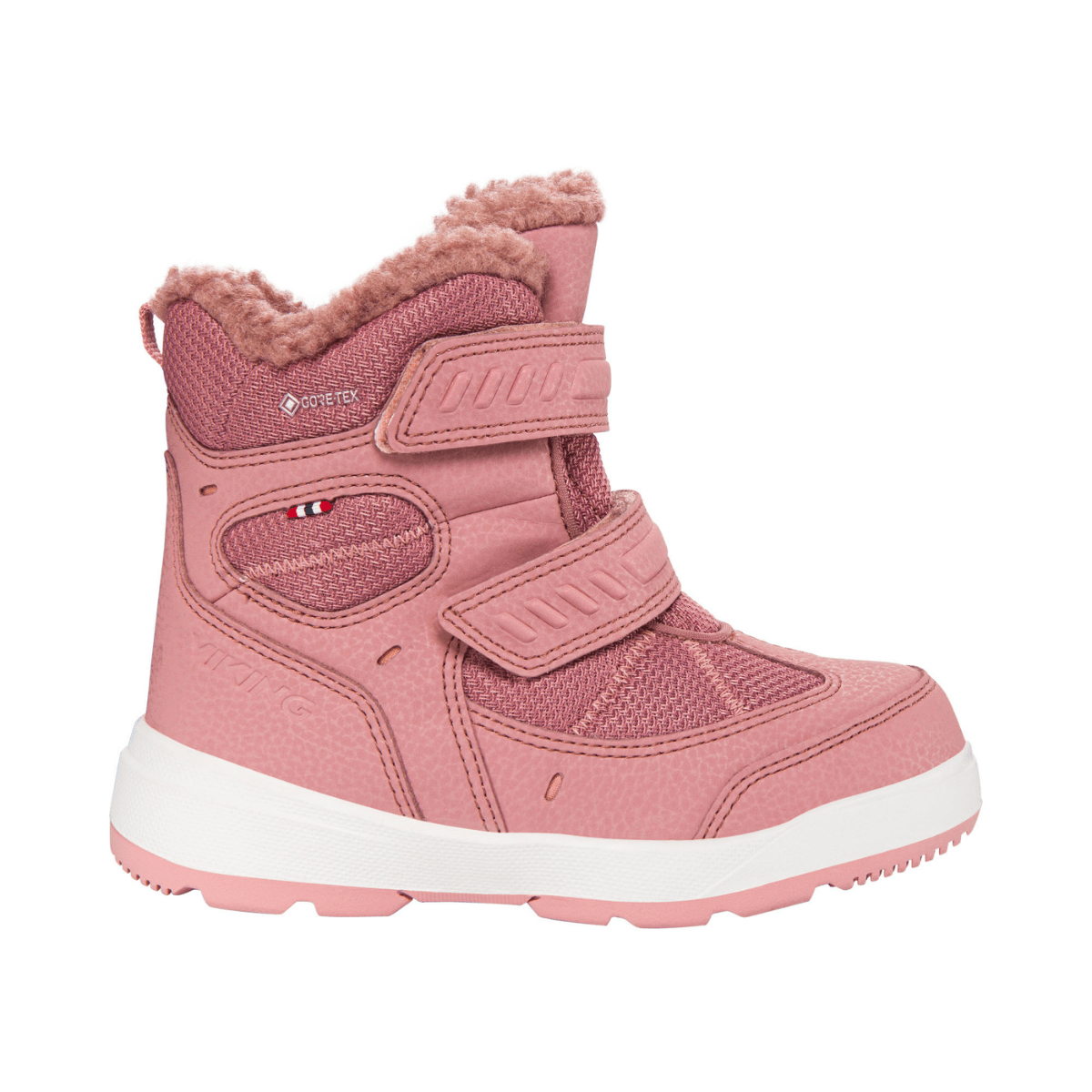 Viking - Vintersko Toasty Warm GTX 2V Pink/ Light Pink - Guttelus.no