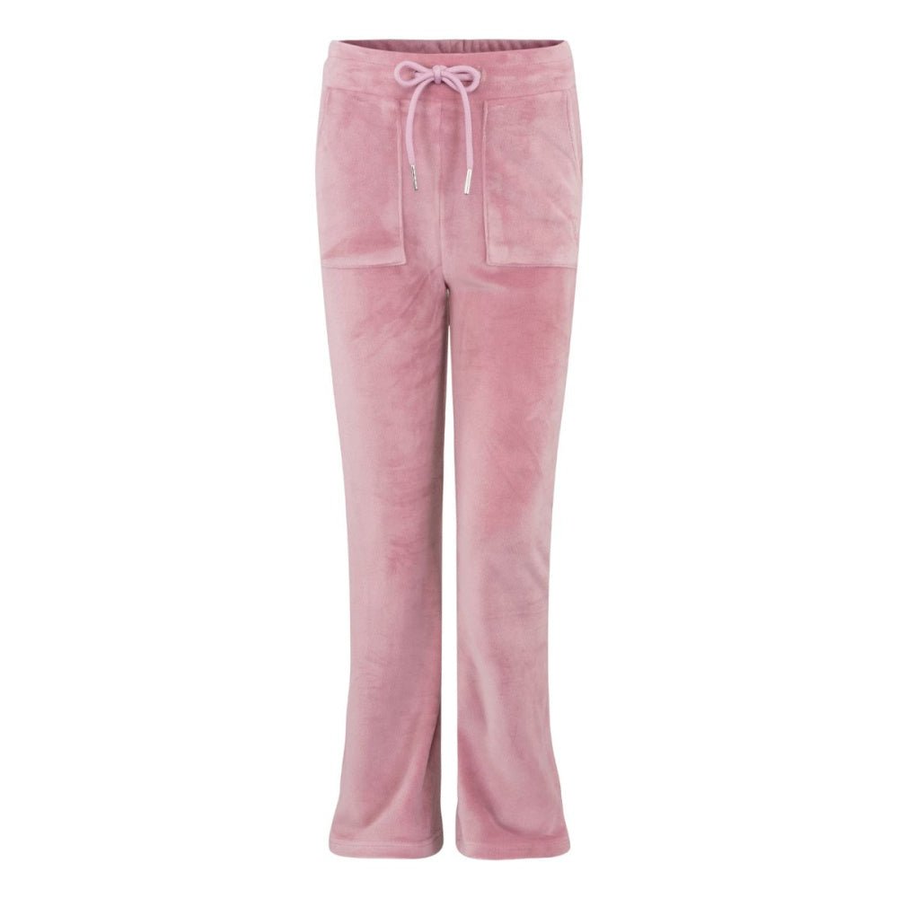 Vilje & Ve - Bukse Velour Hermine Blush Rose - Guttelus.no