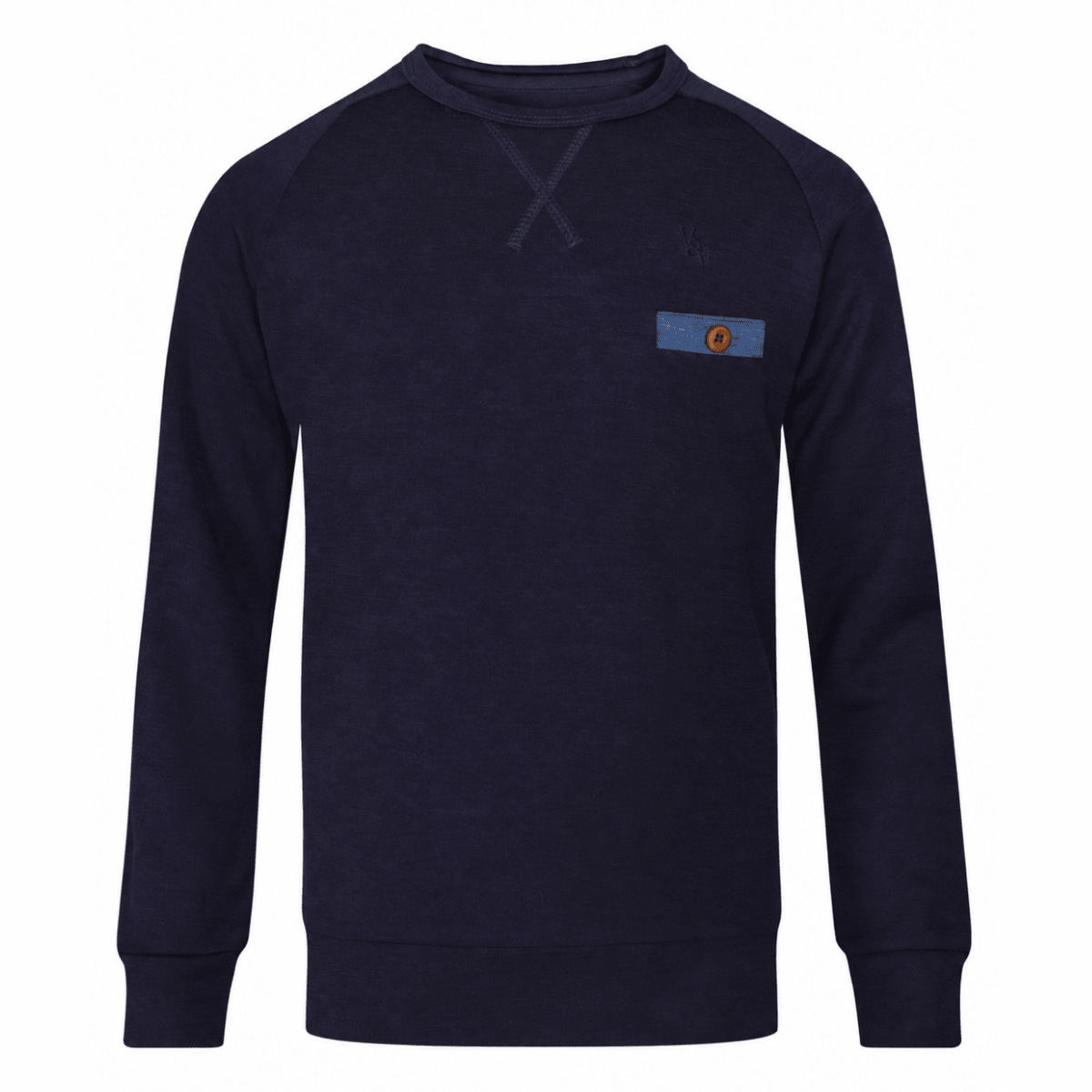 Vilje & Ve - Genser Magne i Ull og Bambus Midnight Navy - Guttelus