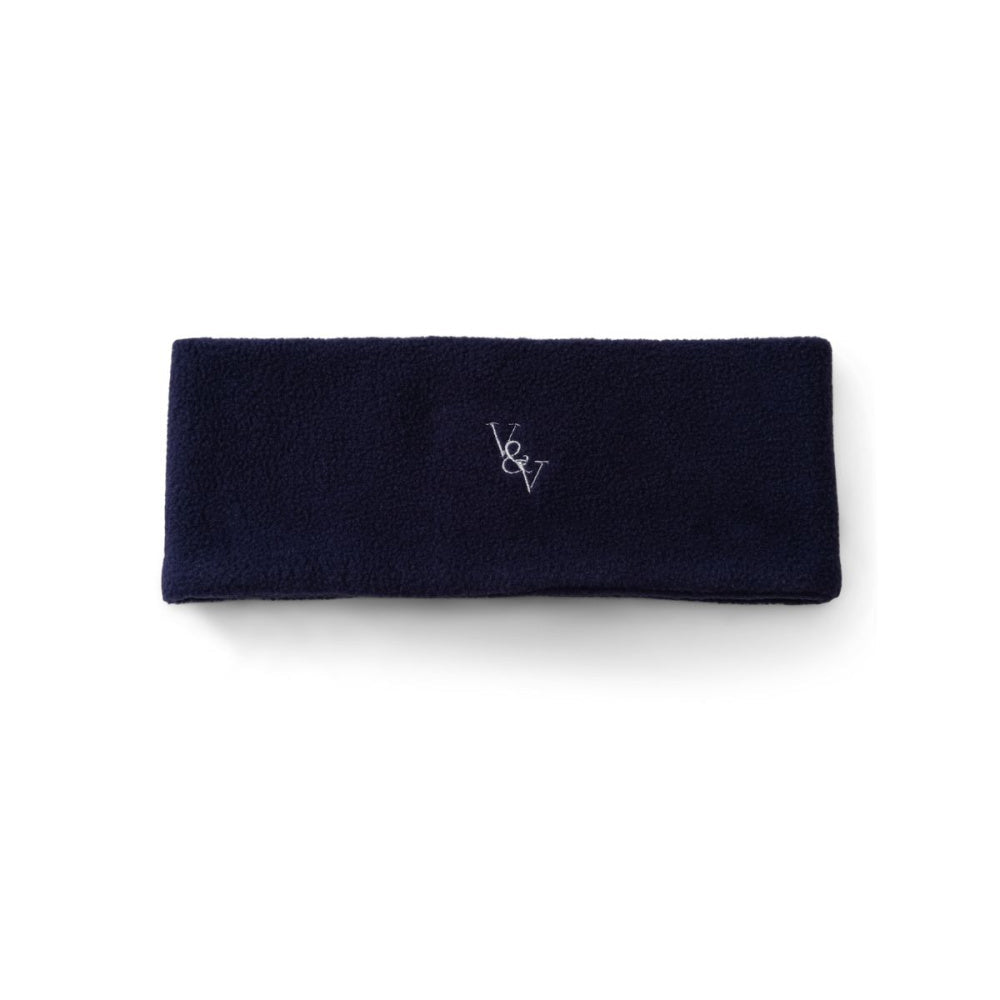 Vilje & Ve - Pannebånd i Fleece Od Midnight Blue - Guttelus.no