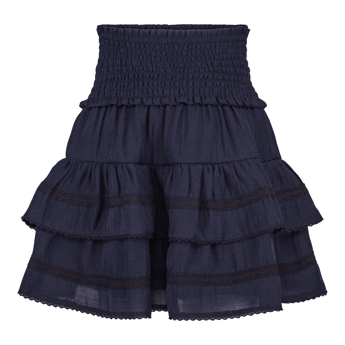 Vilje & Ve - Skjørt Iris Dark Navy - Guttelus