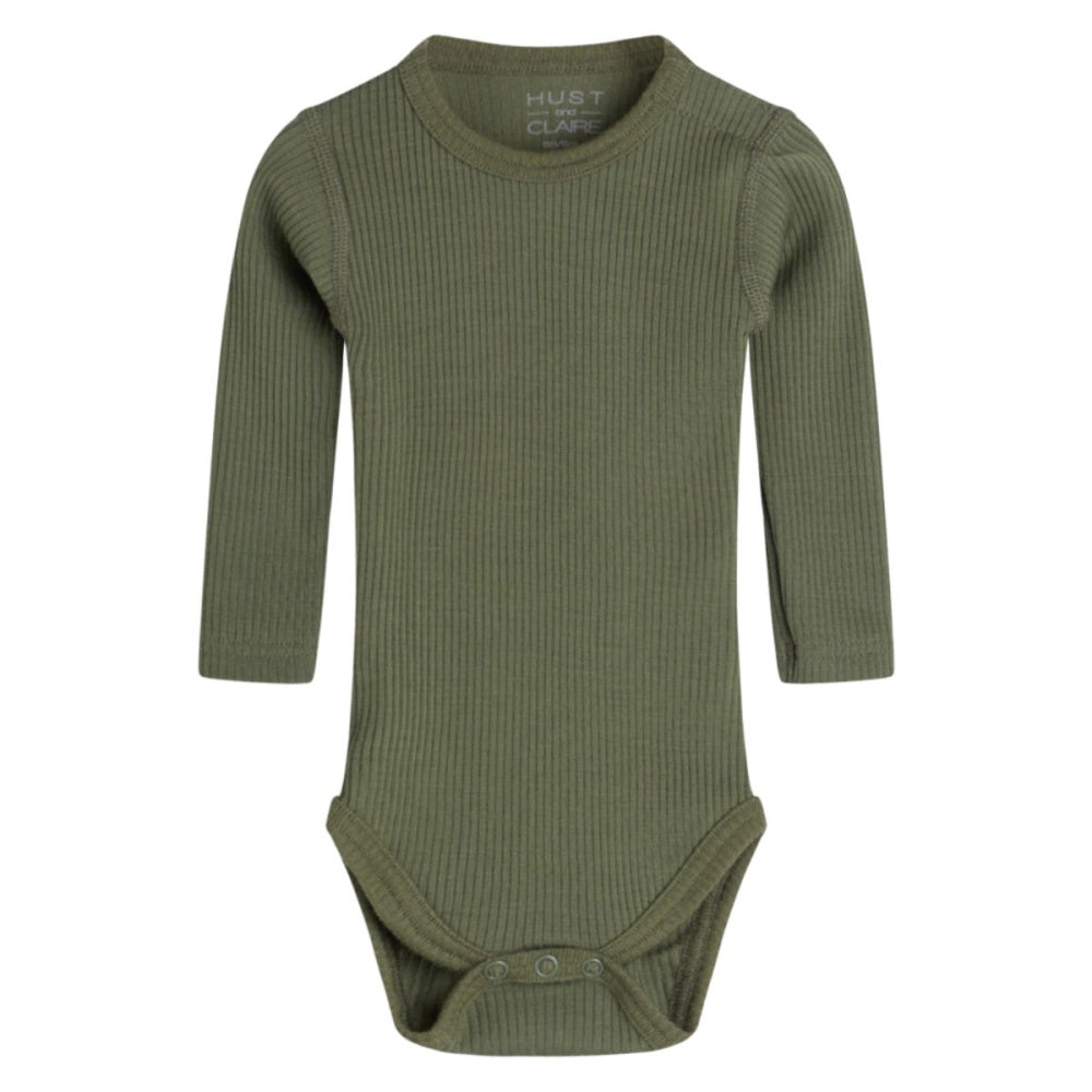 Hust and Claire - Body I Ull og Lyocell Berry Olivine