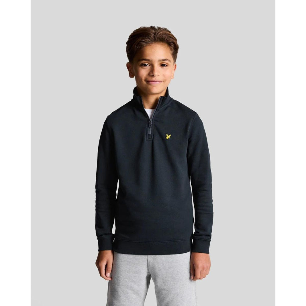 Lyle & Scott - Genser Quarter Zip Pullover Dark Navy