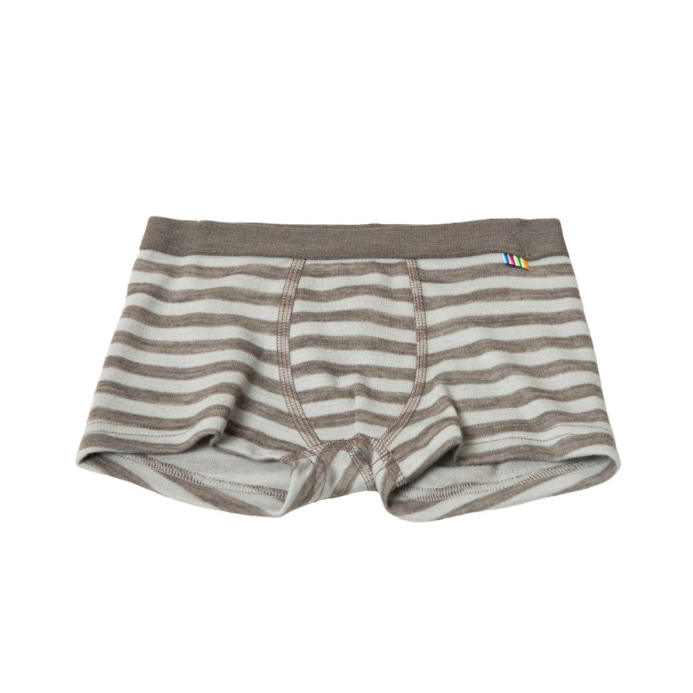 Joha - Boxershorts Ull Striper Mynte