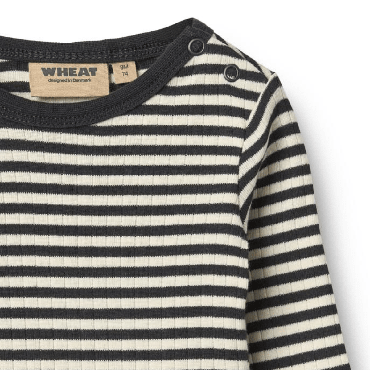 Wheat - Body 2-pk Spencer Navy Stripe - Guttelus.no