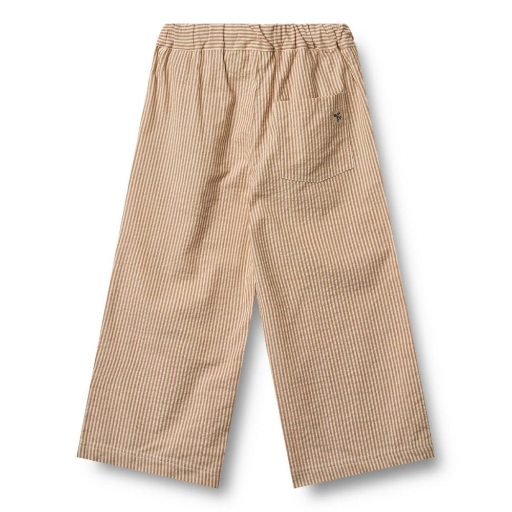 Wheat - Bukse Sasha Caramel Stripe - Guttelus