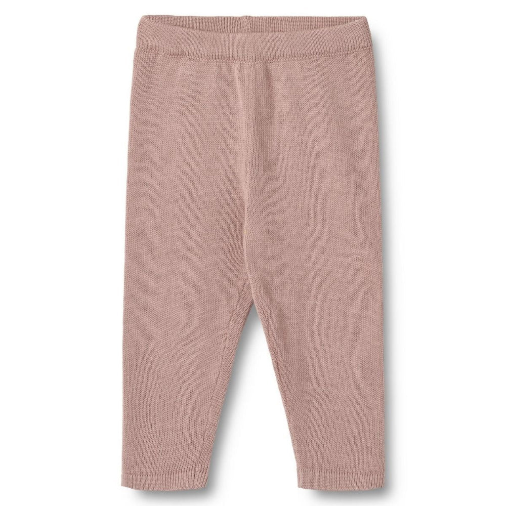 Wheat - Bukse Strikket Neel Dry Rose - Guttelus