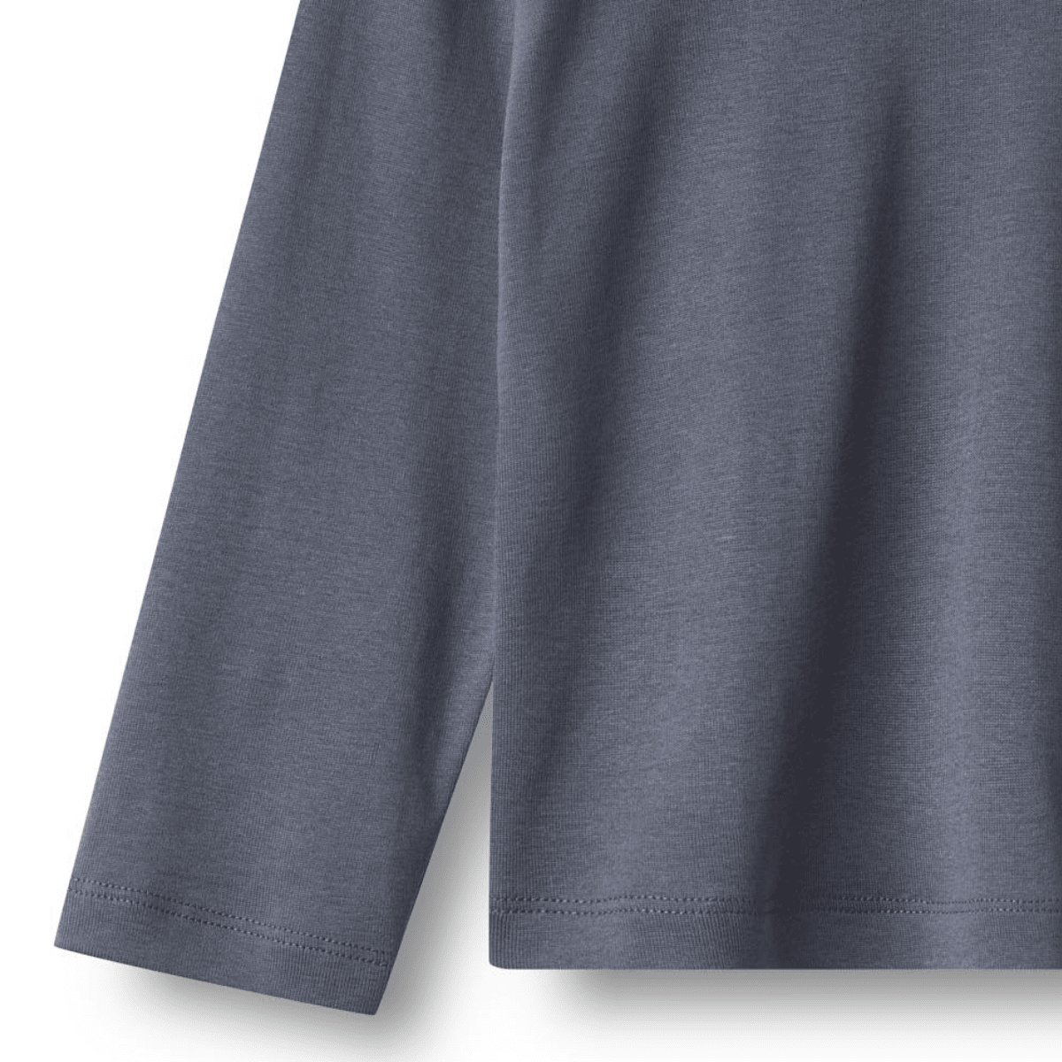 Wheat - Genser 2-pk Milo Greyblue Stripe - Guttelus