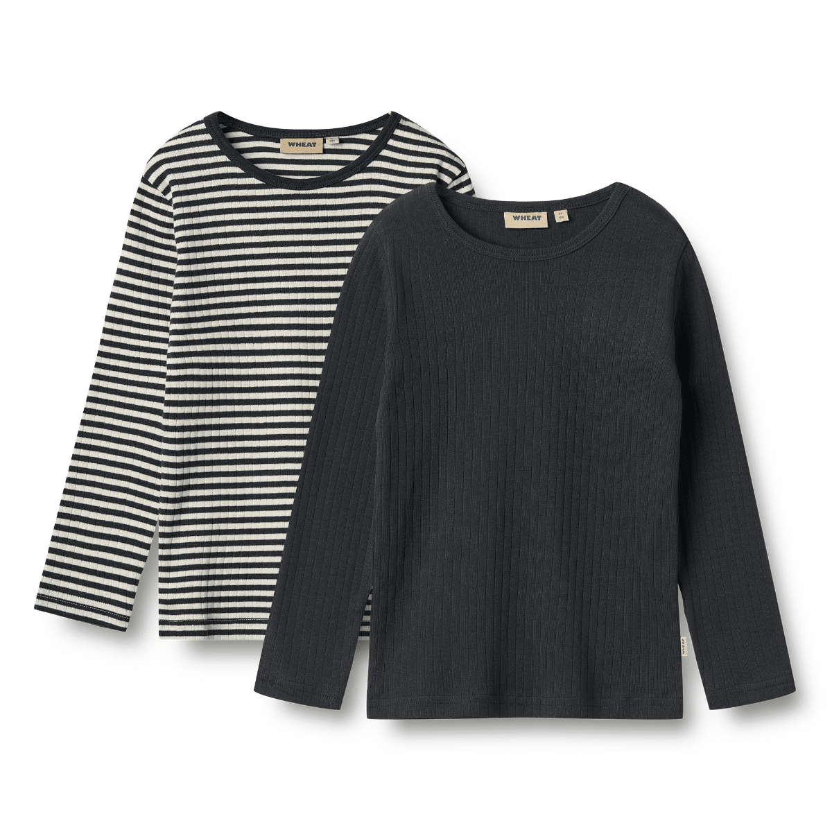 Wheat - Genser 2-pk Stig Navy Stripe - Guttelus.no