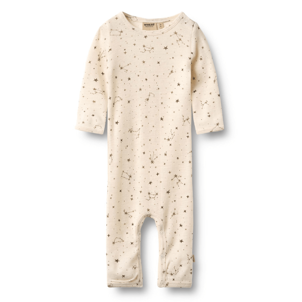 Wheat - Heldress i Ull Haven Eggshell Stars - Guttelus