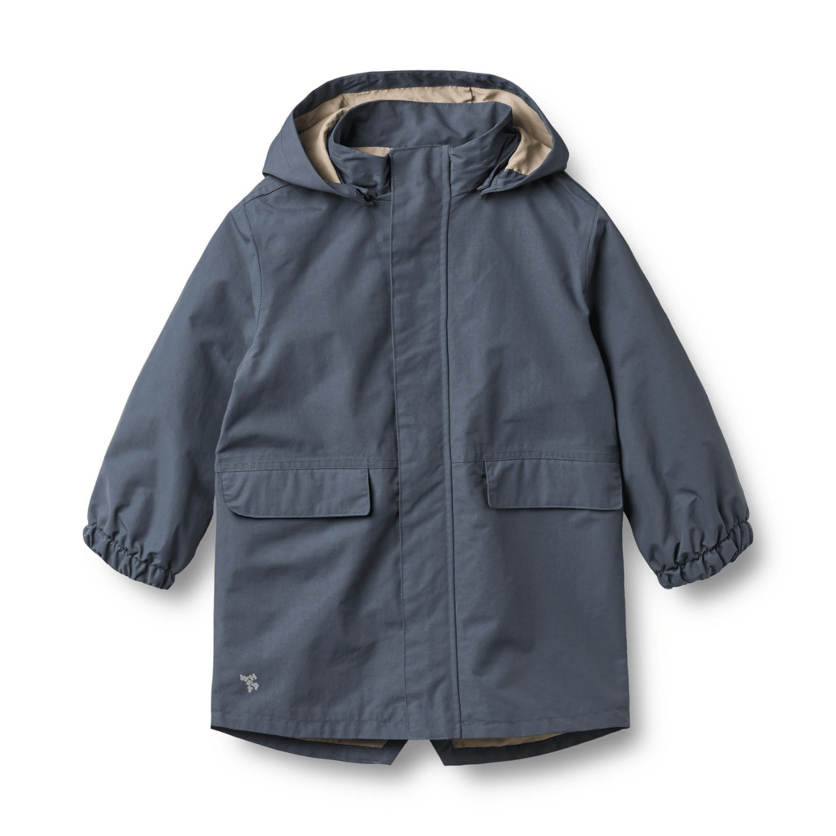 Wheat - Jakke Parka Alke Greyblue - Guttelus