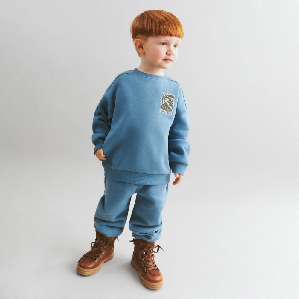 Wheat - Joggebukse Cruz Winter Blue - Guttelus.no