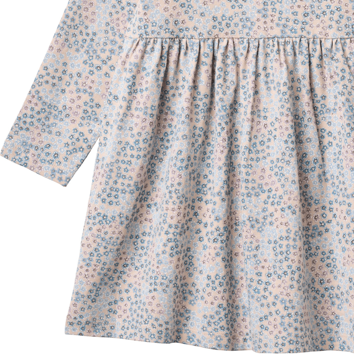 Wheat - Kjole Sessa Powder Blue Flowers - Guttelus