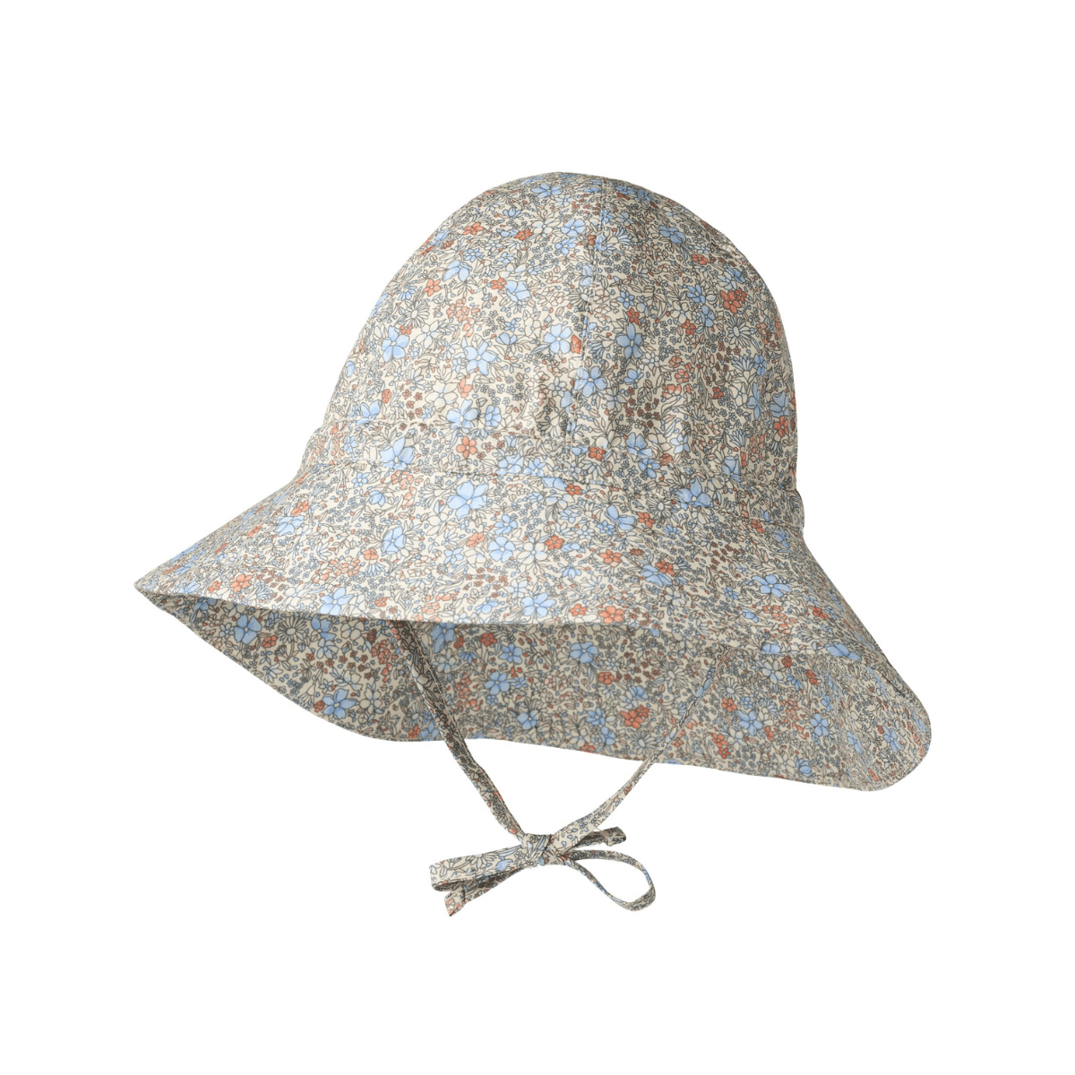 Wheat - Solhatt Chloe Air Blue Flowers - Guttelus