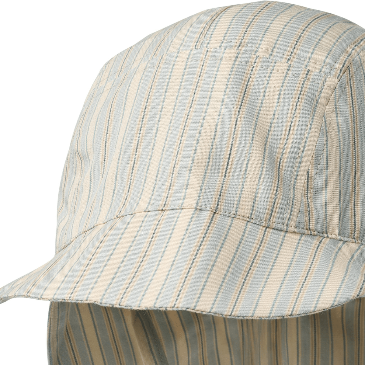 Wheat - Solhatt Tonga Blue Ocean Stripe - Guttelus.no
