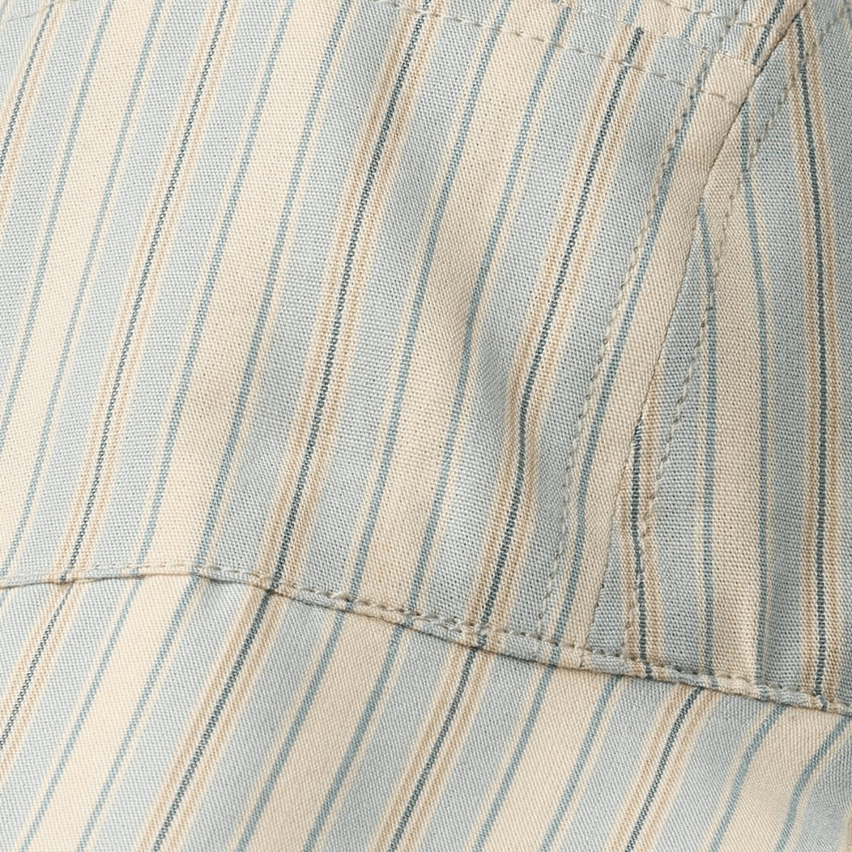 Wheat - Solhatt Tonga Blue Ocean Stripe - Guttelus.no