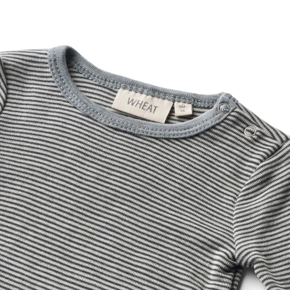 Wheat - Ullbody Lucca Navy Stripe - Guttelus