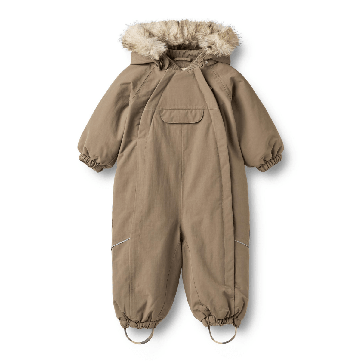 Wheat - Vinterdress Baby Nickie Dry Wood - Guttelus