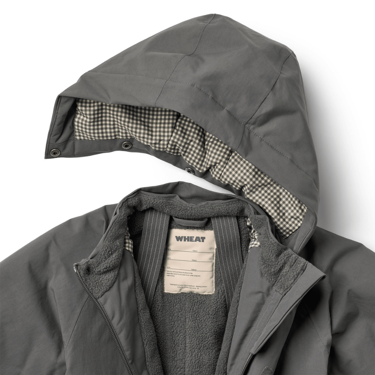 Wheat - Vinterdress Miko Dark Charcoal - Guttelus