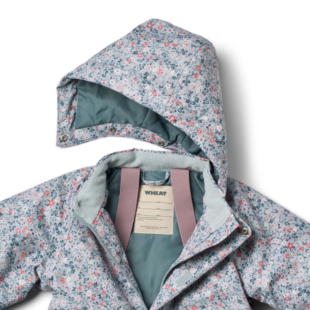 Wheat - Vinterdress Miko Tech Soft Rain Flowers - Guttelus.no