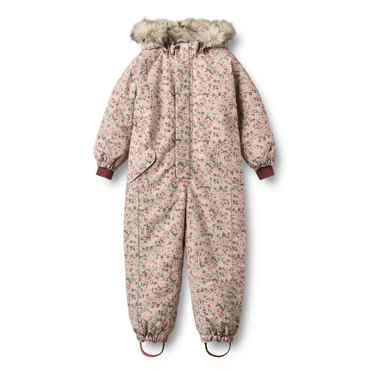 Wheat - Vinterdress Moe Tech Grey Moon Flowers - Guttelus