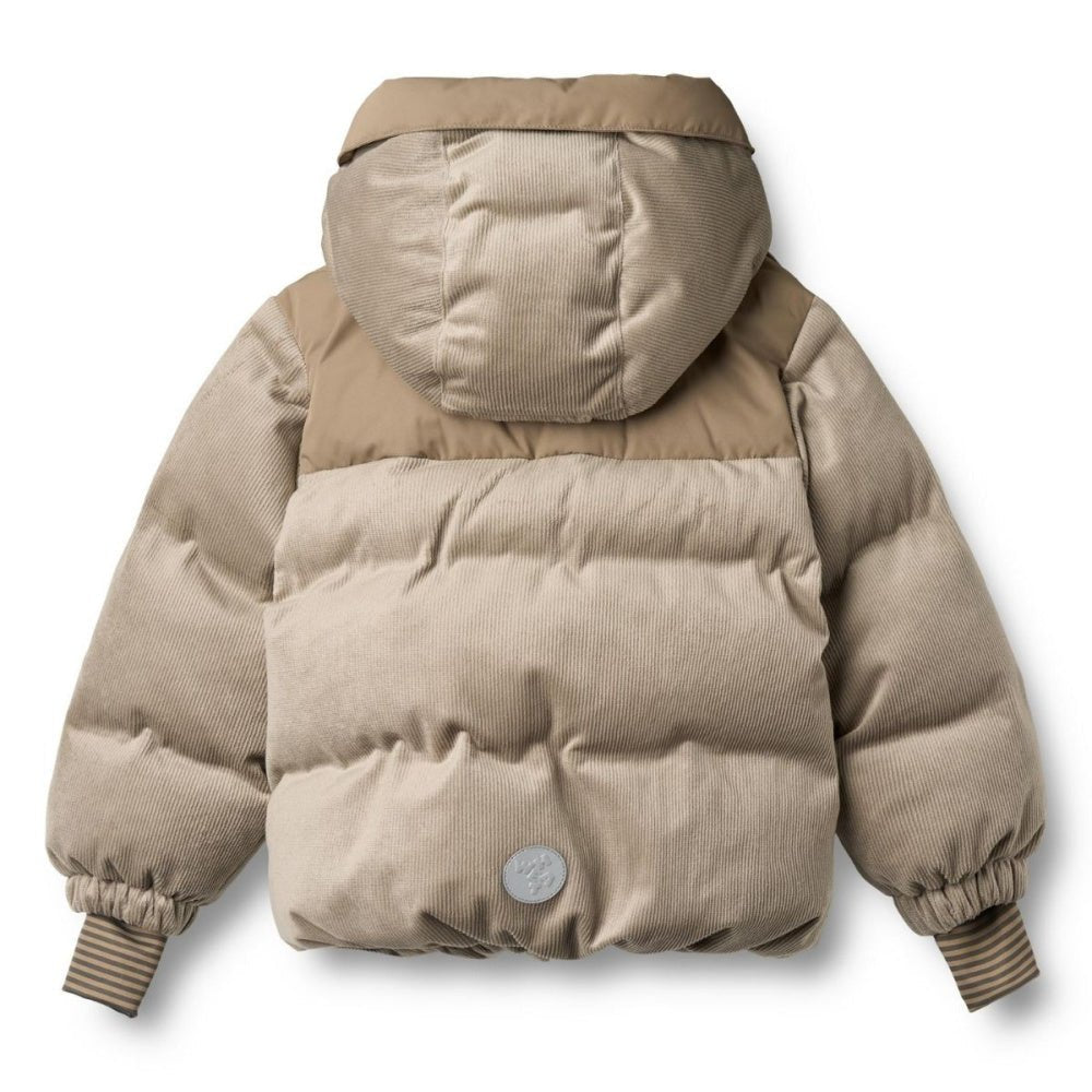Wheat - Vinterjakke Puffer Mads Grey Stone - Guttelus.no