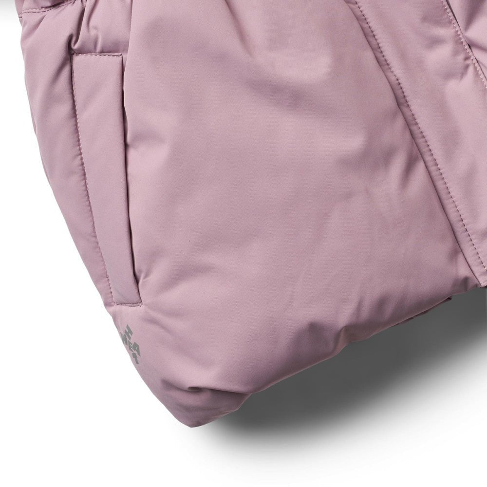 Wheat - Vinterjakke Puffer Soft Lilac - Guttelus.no