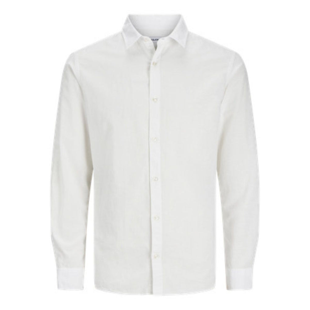 Jack & Jones - Linskjorte Breeze White