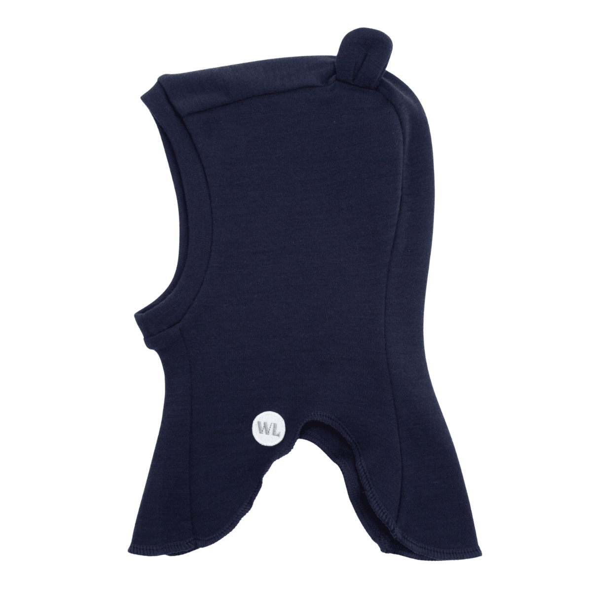WoolLand - Balaclava i Ull Levanger Blue Ink - Guttelus