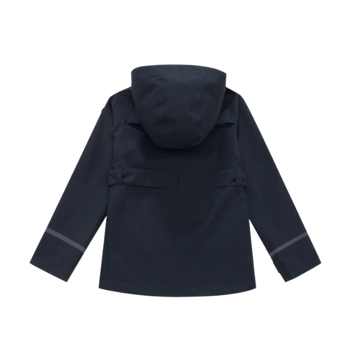 WoolLand - Regnjakke Florø Girl Dark Blue - Guttelus.no