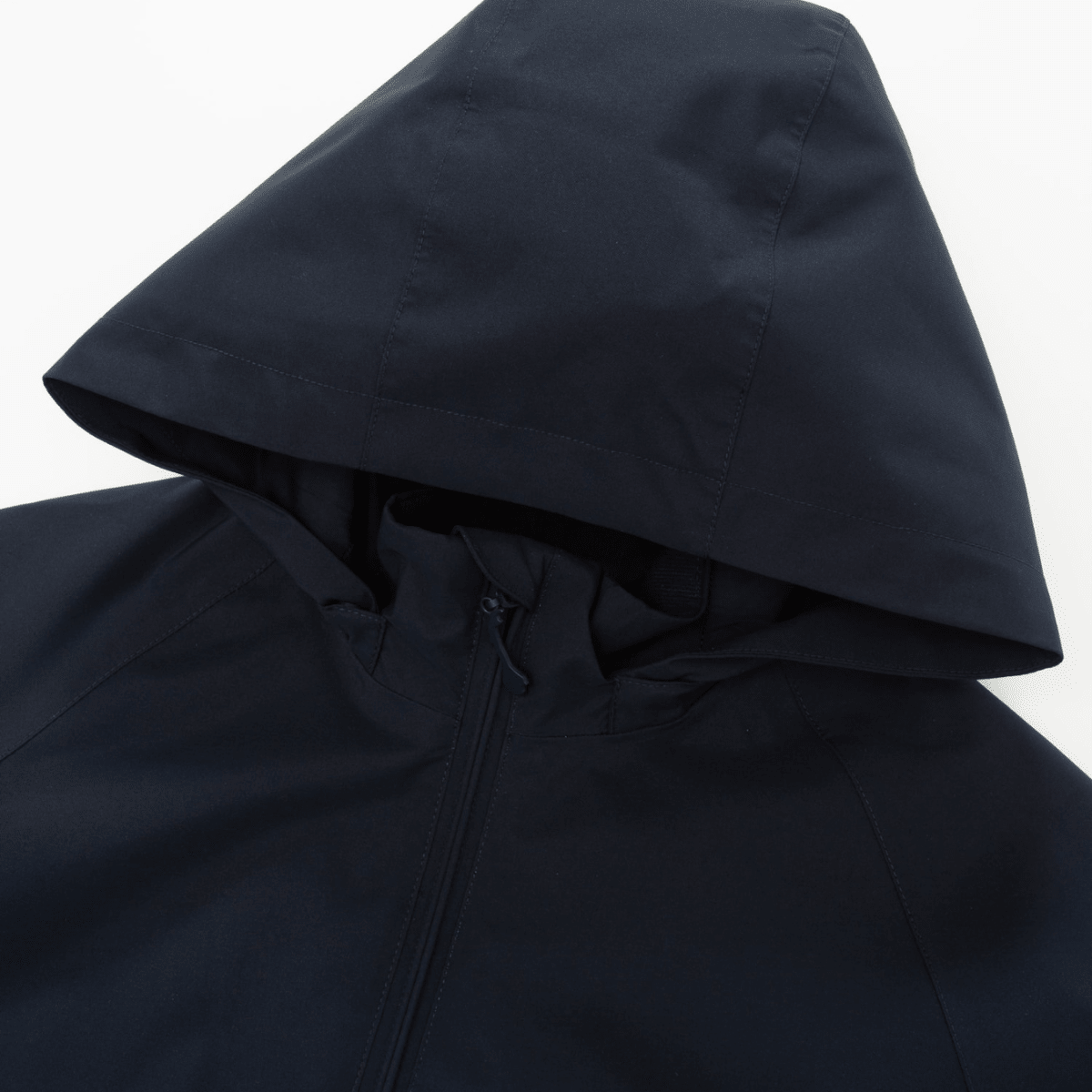 WoolLand - Regnjakke Florø Kids Dark Blue - Guttelus