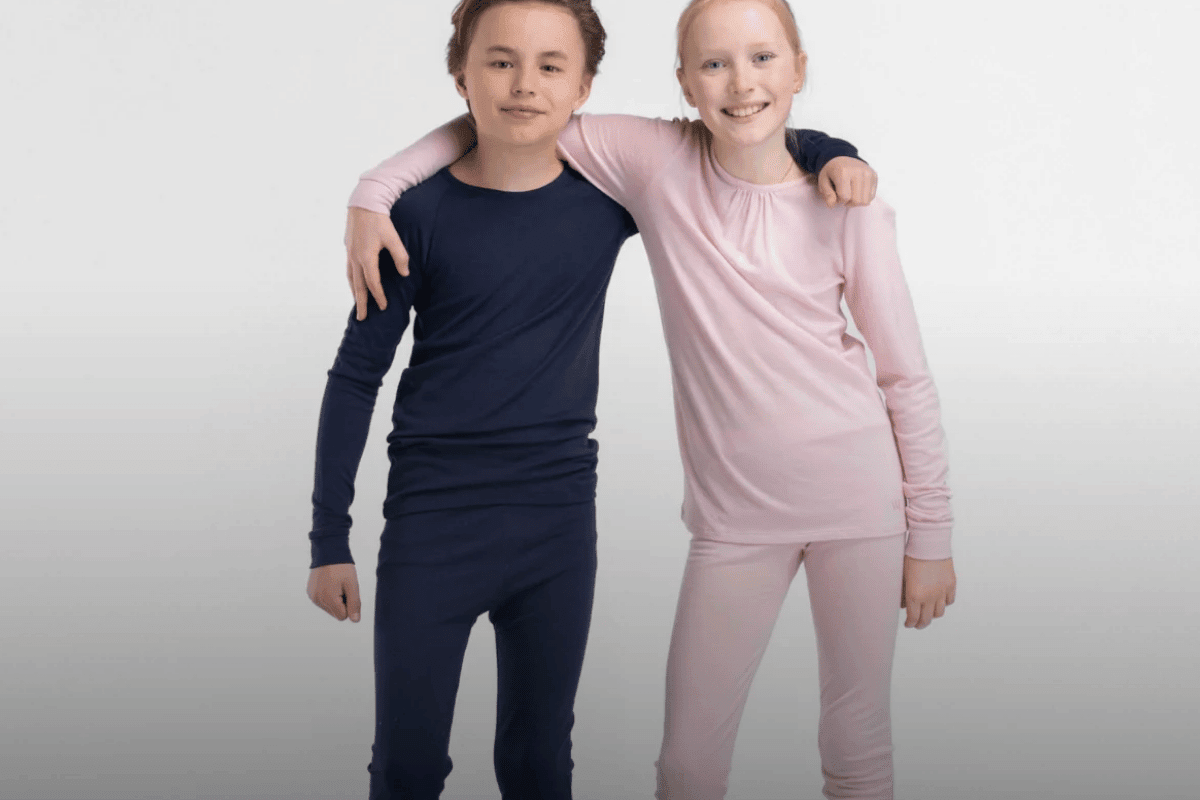 WoolLand - Ullundertøysett Sarpsborg Dusty Rose - Guttelus.no