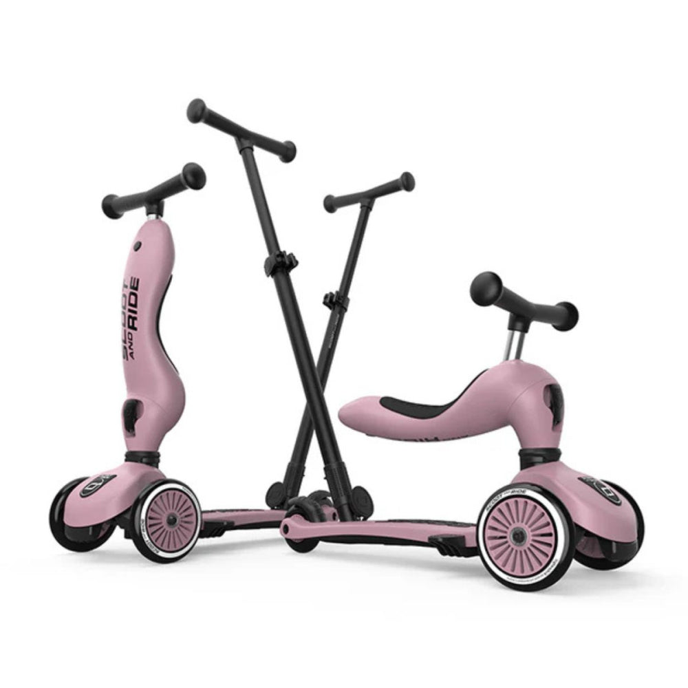Scoot & Ride - Sparkesykkel Highwaykick 1 Push & Go Wildberry