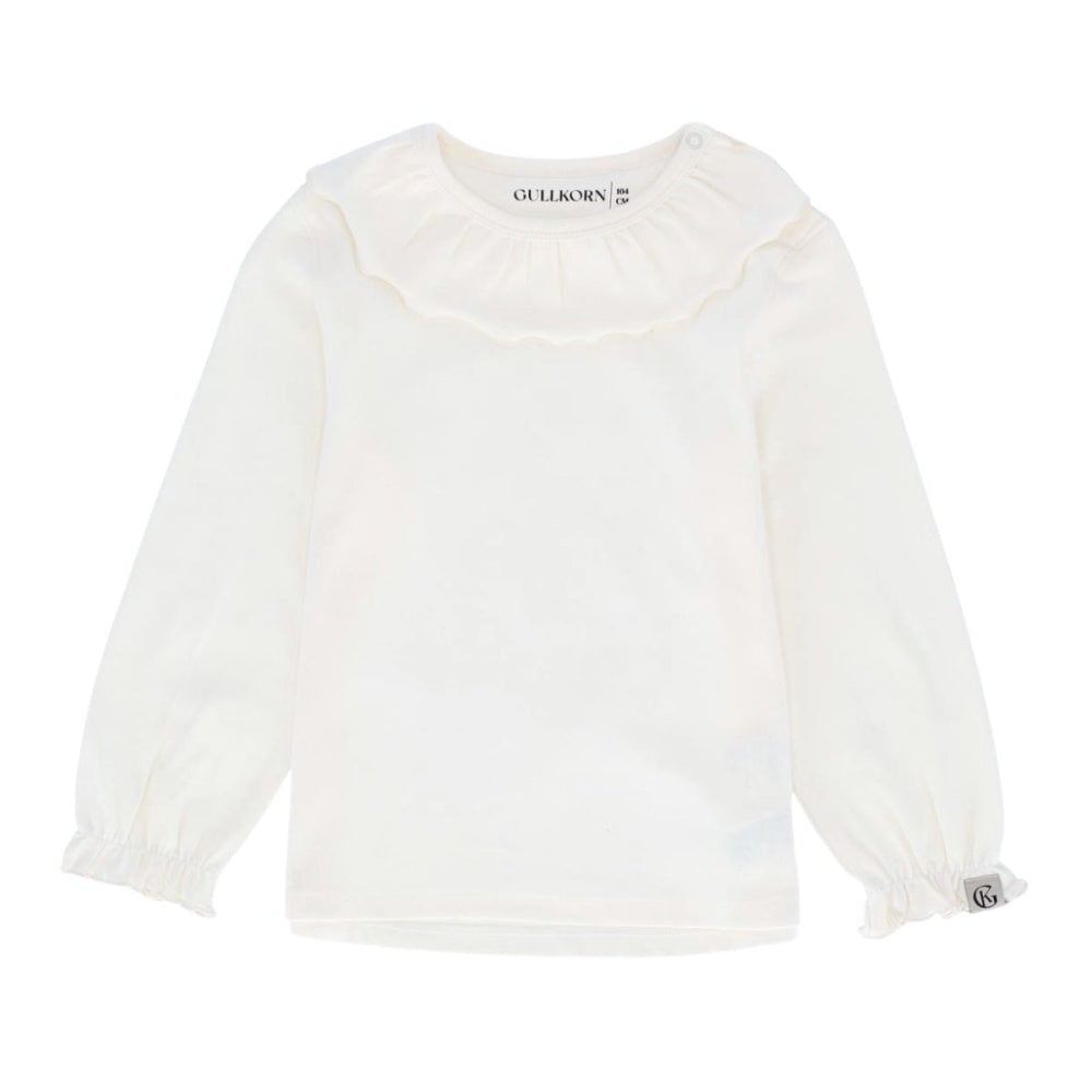 Gullkorn - Bluse Sonja Longsleeve Varm Hvit