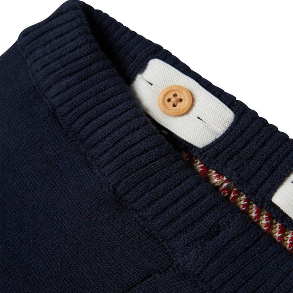 Name It - Julebukse Baby Knit Reindeer Navy Blazer