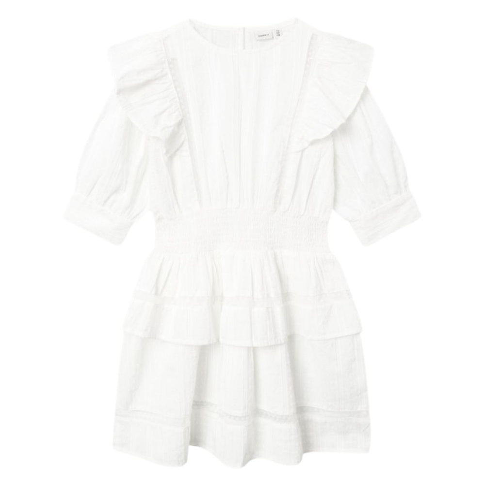 Name It - Kjole Fatidia Bright White
