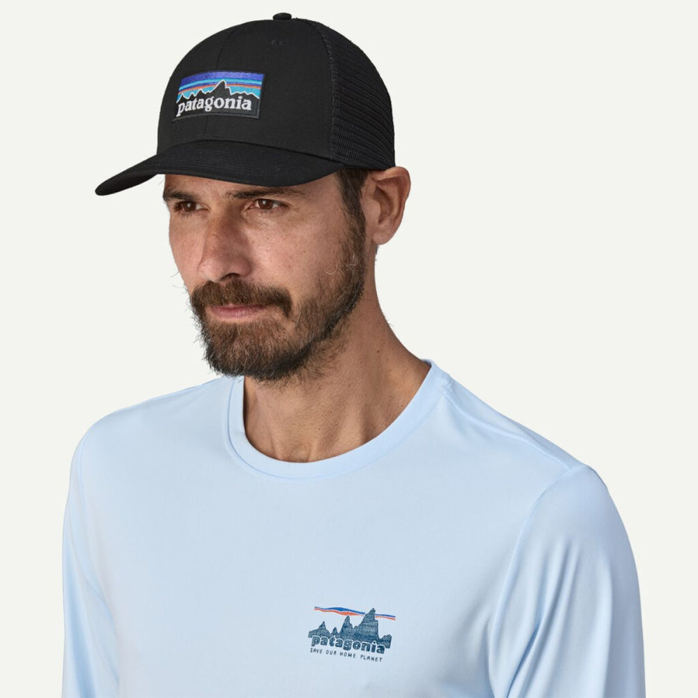Patagonia - P-6 Logo LoPro Trucker Caps New Navy