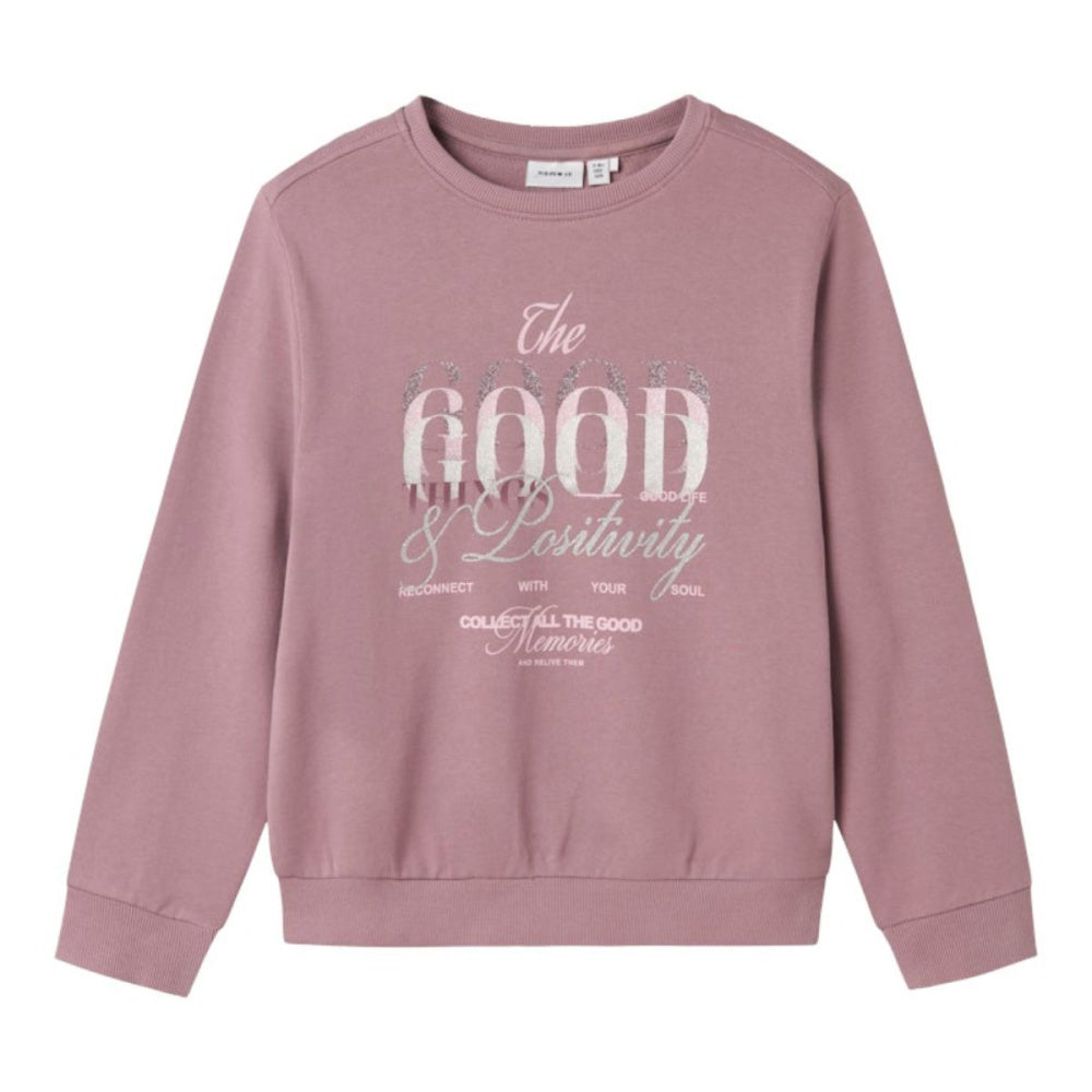Name It - Genser Sweat Boppe Elderberry