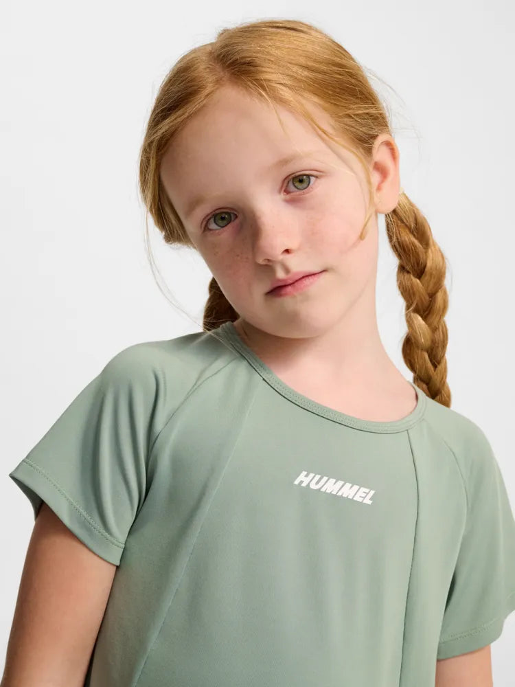 Hummel - Trening T-skjorte Luna Iceberg Green