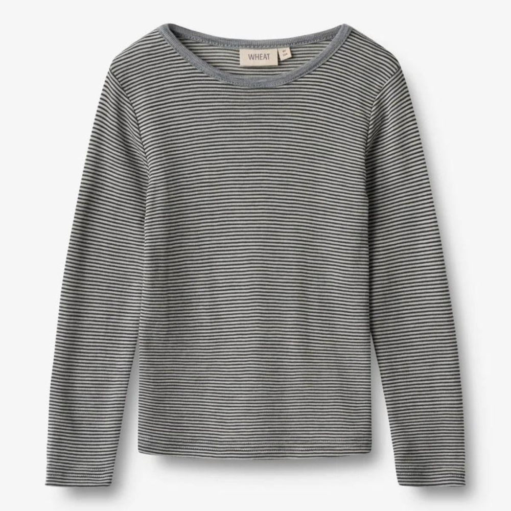 Wheat - Ulltrøye Alfie Navy Stripe