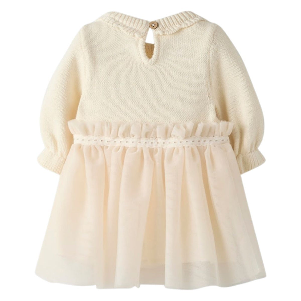 Lil'Atelier - Kjole Baby Sarina Knit Pistachio Shell