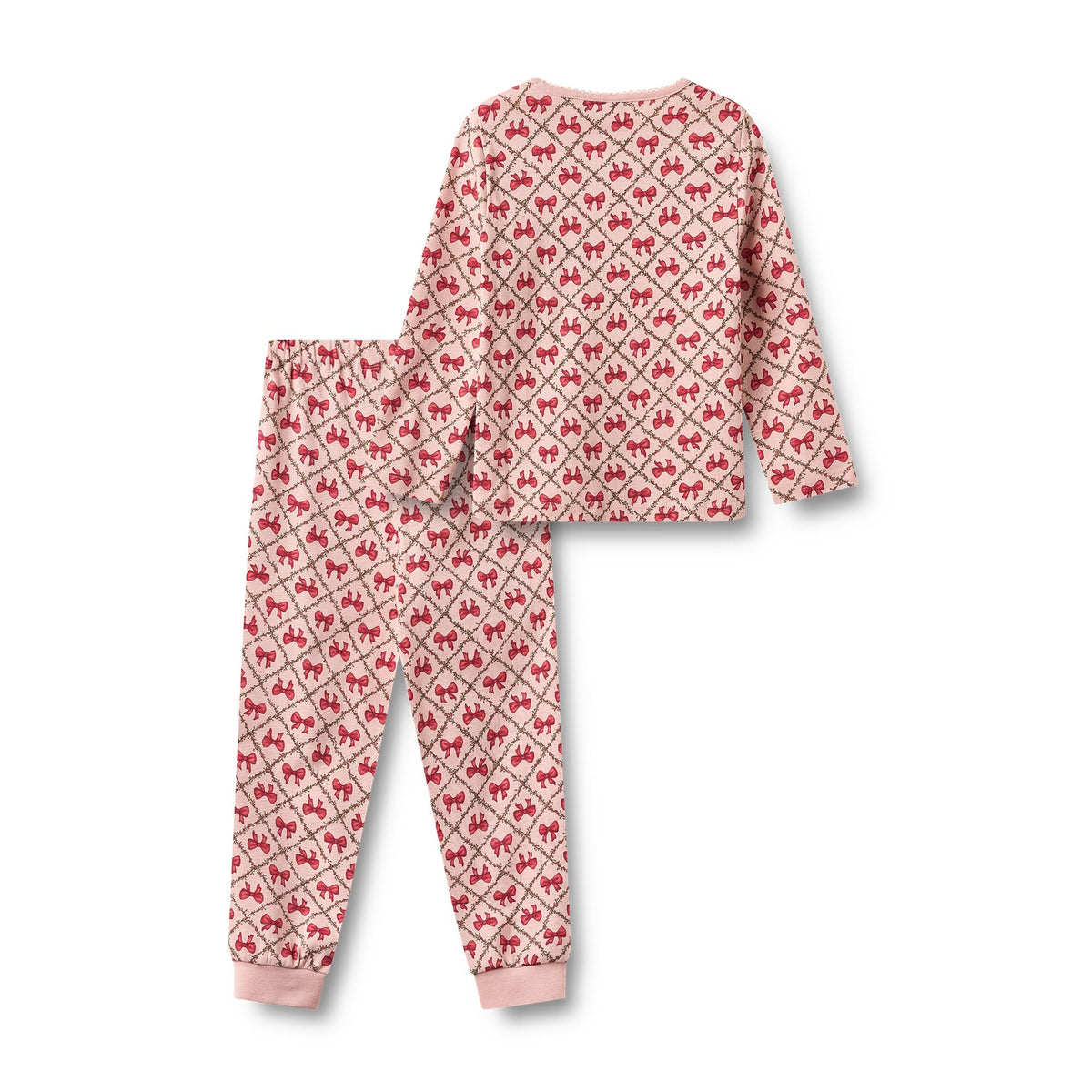 Wheat - Julepysj 2-delt Mila Dim Rose Bows