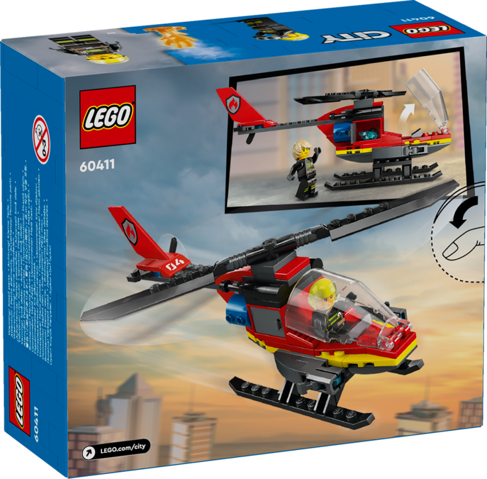 LEGO - City Brannhelikopter