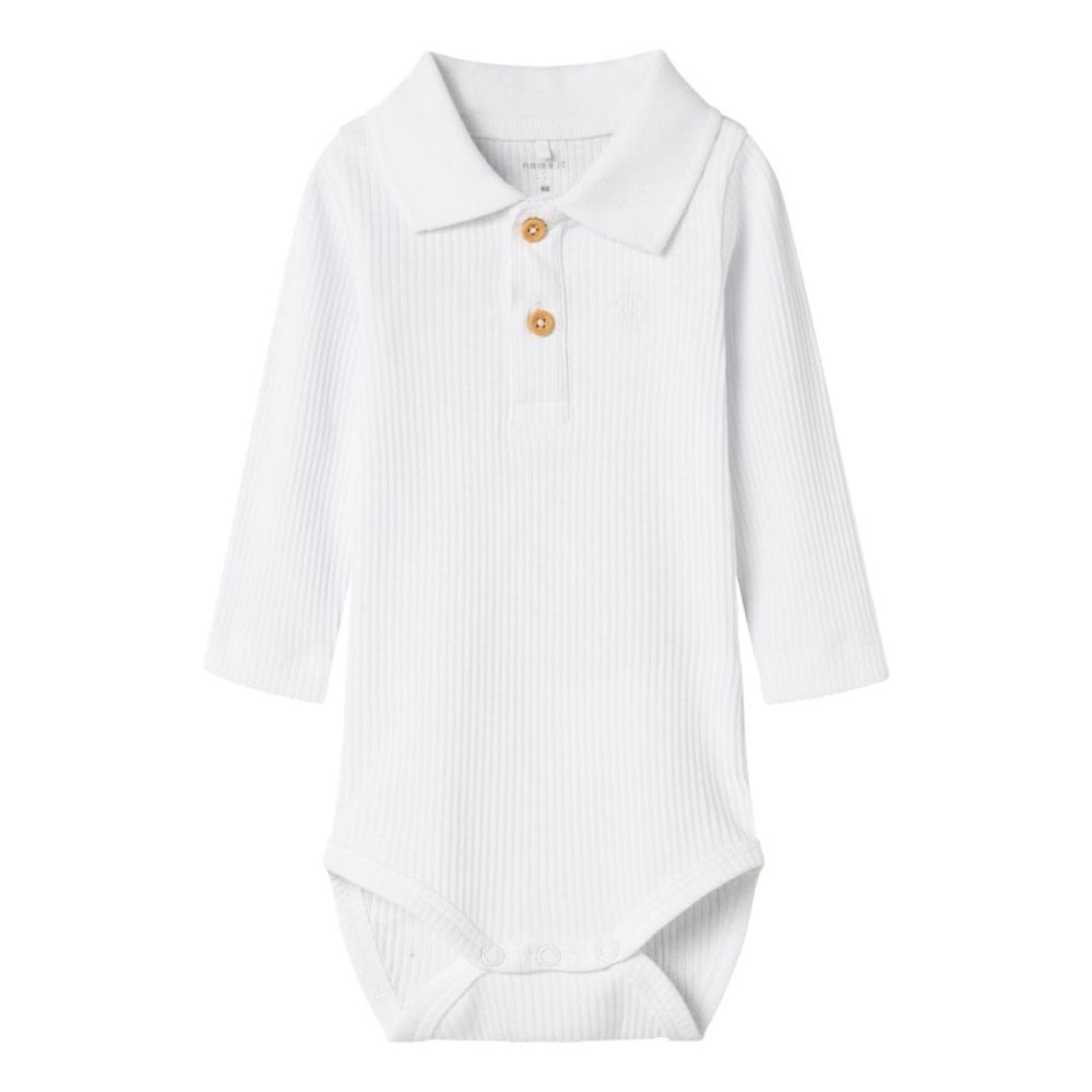 Name It - Body Polo Friman Bright White Logo