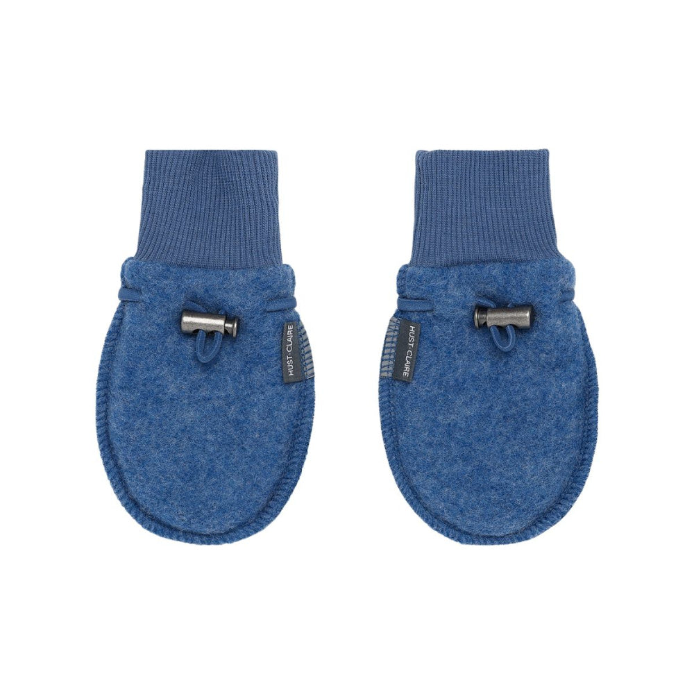 Hust and Claire - Votter Ullfleece med fòr Ferri China Blue
